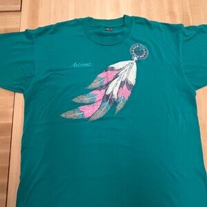 ✨ Authentic Vintage 90s Turquoise Dreamcatcher Shirt ✨